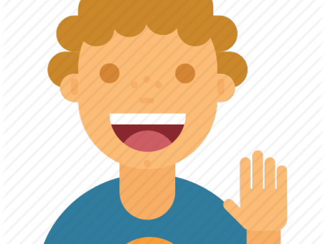 Goodbye Clipart Wave Hi - Cartoon (640x480)