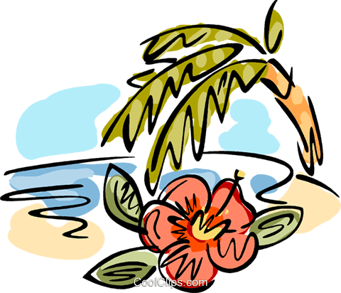 Art Illustration - Palm Trees (480x412)