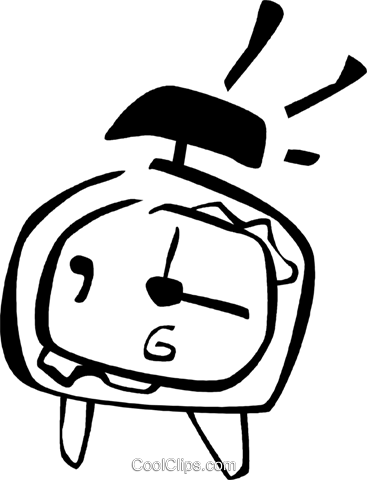 Alarm Clocks Royalty Free Vector Clip Art Illustration - Alarm Clocks Royalty Free Vector Clip Art Illustration (367x480)