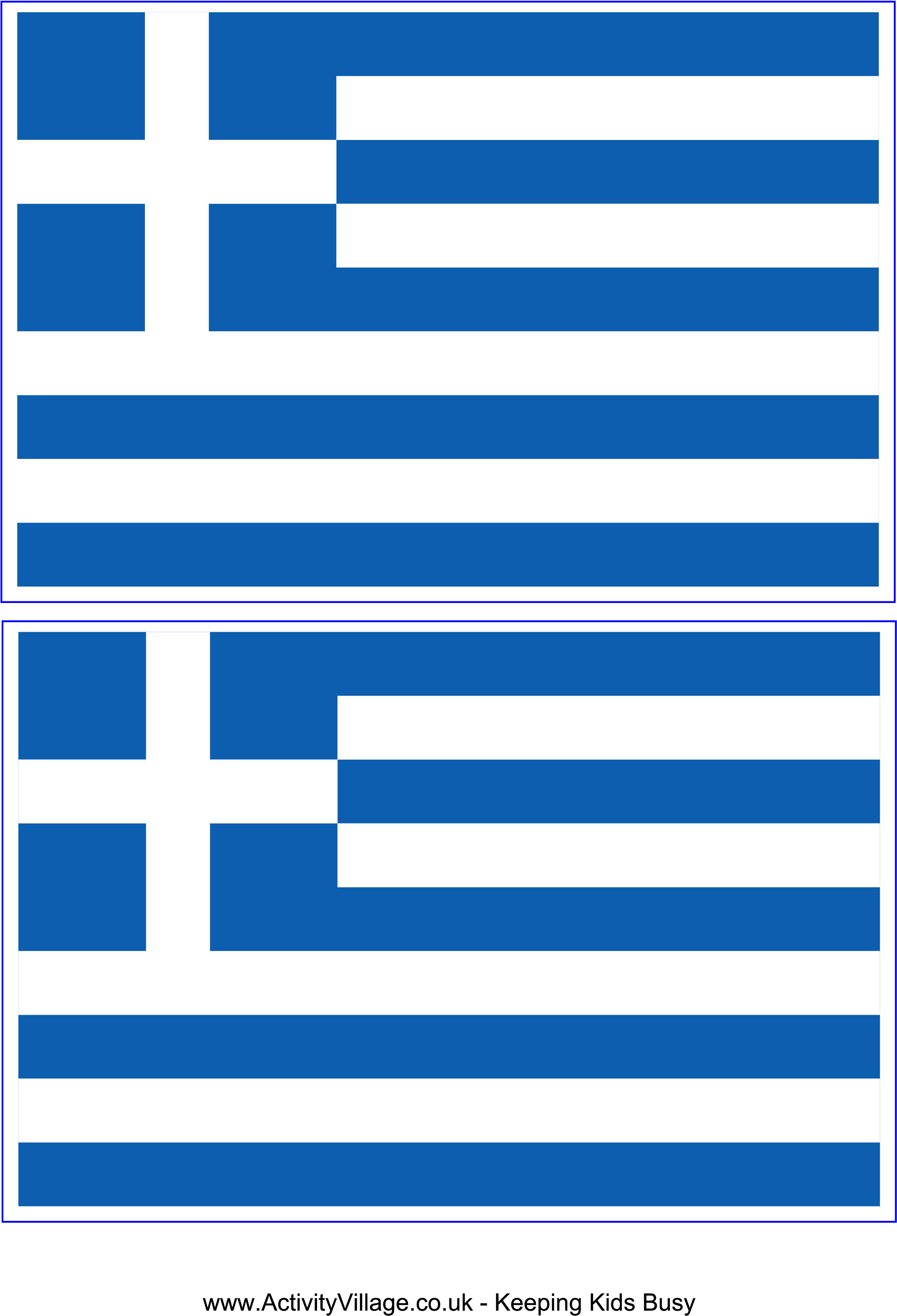 Free Printable Flag Greece - Greek Flag Print Out (2480x3508)