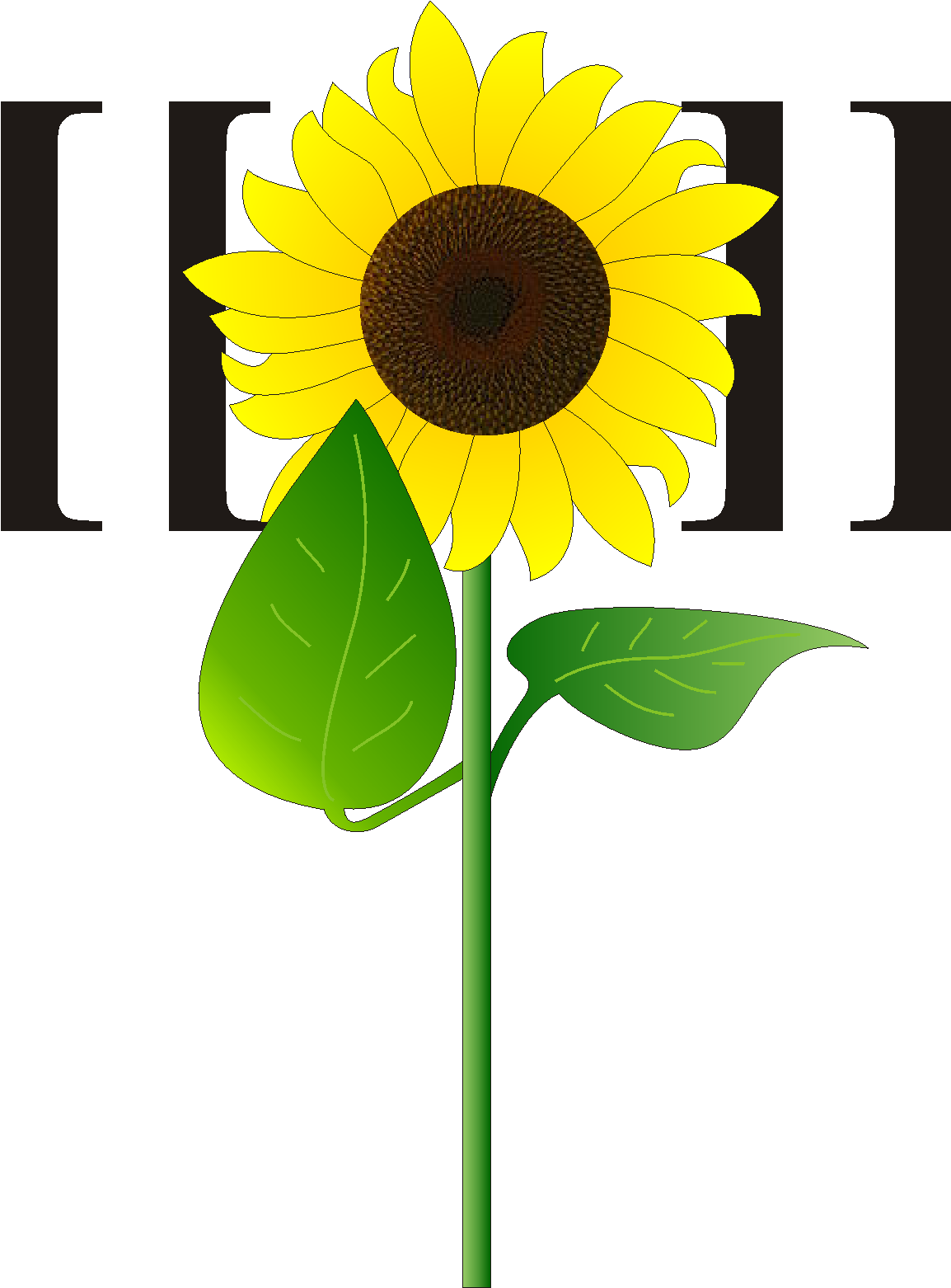 Mediawiki Mascot 7 - Flower (1217x1561)