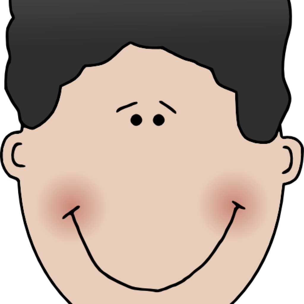 Kid Face Clip Art Boy Face Clip Art At Clker Vector - Cartoon Face Boy (1024x1024)