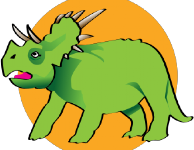 Triceratops Clipart Cute - Clip Art (640x480)
