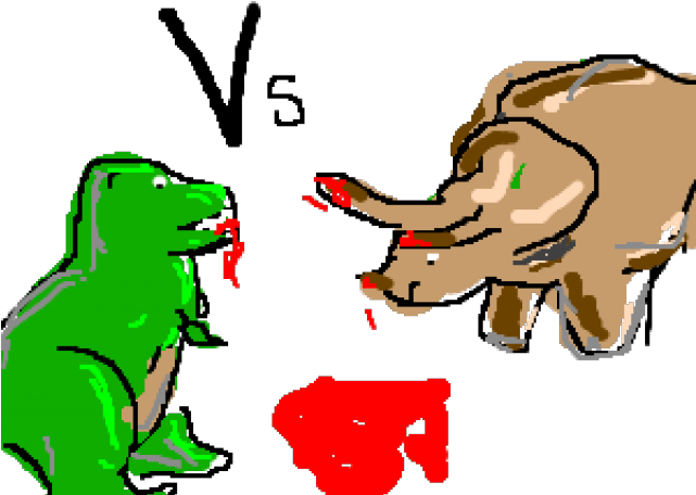 Tyrannosaurus Rex Clipart Triceratops - Tyrannosaurus Rex Clipart Triceratops (640x480)