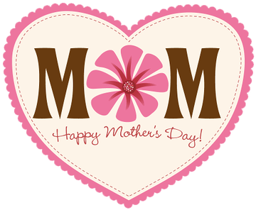Happy Mothers Day Heart Transparent Png Stickpng - Mother's Day Posters Designs (400x400)