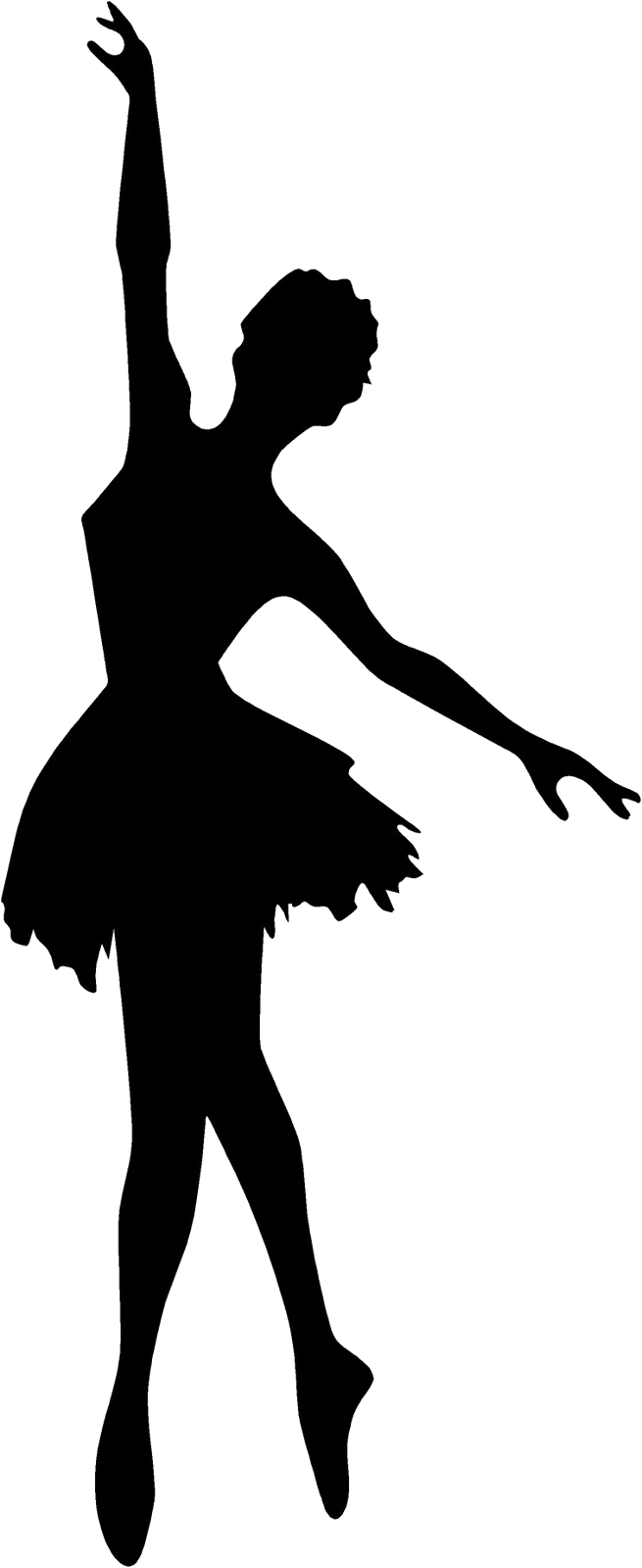 Ballet Dancer Png - Girl Ballet Dancing Silhouette (655x1600)