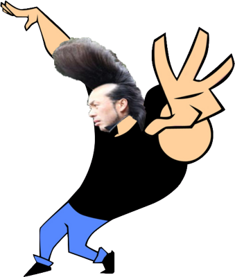 I Tried - Johnny Bravo Stickers (339x400)