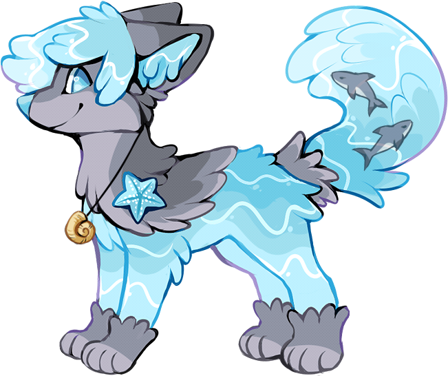 Best Ocean Dog Everr I Luv It X3 - Water Dog Furry (700x583)