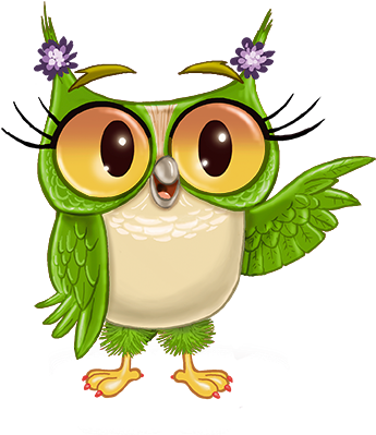 Beautiful Owl, Wise Owl, Painting For Kids, Owl Art, - Clip Art (450x450)