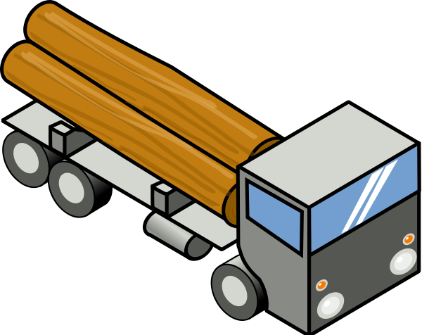 Iso Truck 1 Clipart Png - Truck Clip Art (600x476)