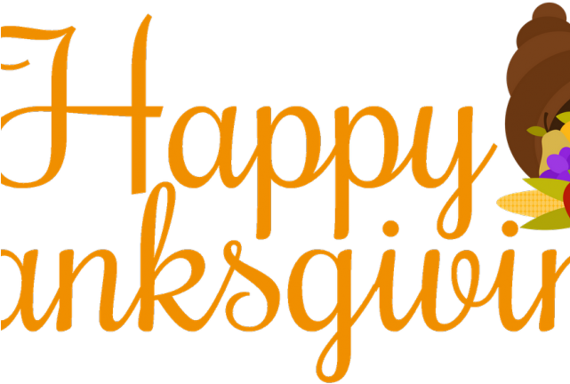 Thanksgiving Clipart Week Happy Thanksgiving Banner Clipart 641x432 Png Clipart Download