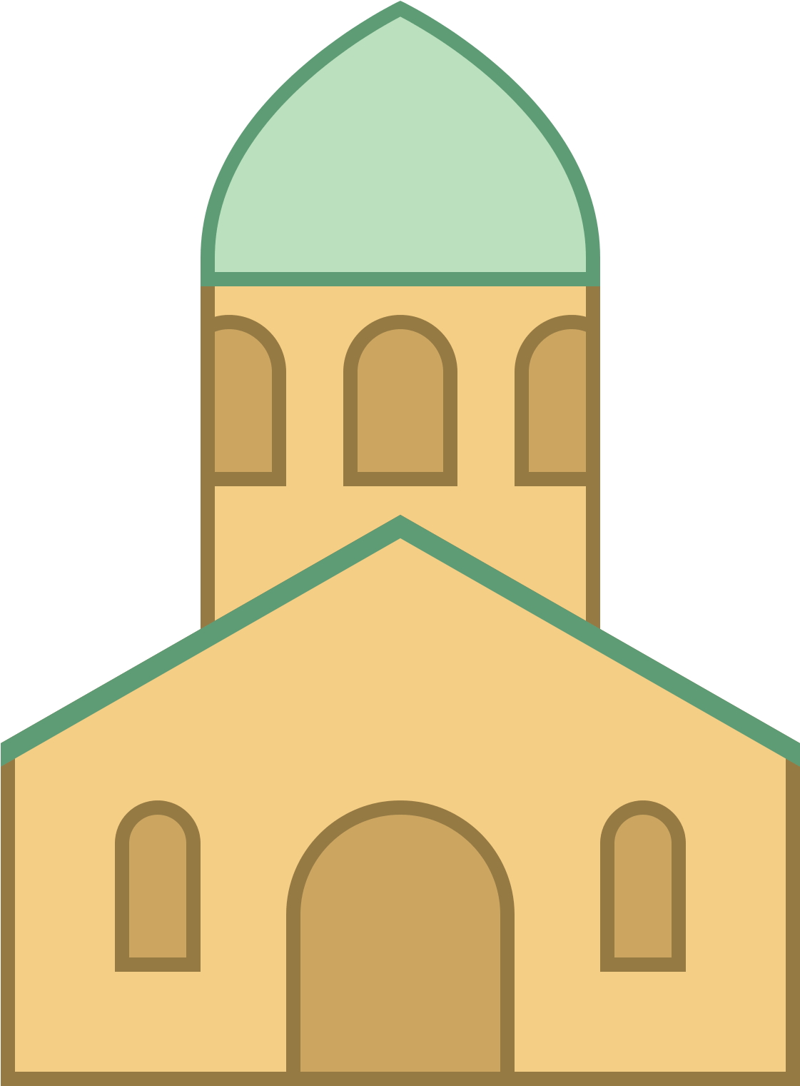 Steeple Clipart Church Window - Icon (1600x1600)