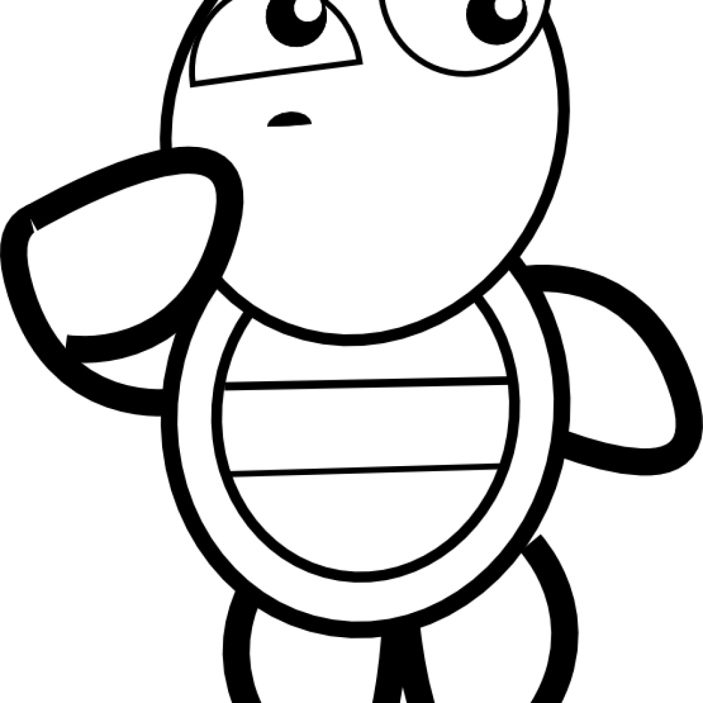 Turtle Clipart Black And White Turtle Clip Art Black - Turtle Clip Art Black And White (1024x1024)
