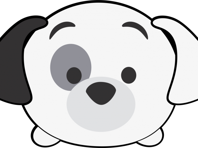 Sad Clipart Dalmatian - Tsum Tsum Png Dalmata (640x480)