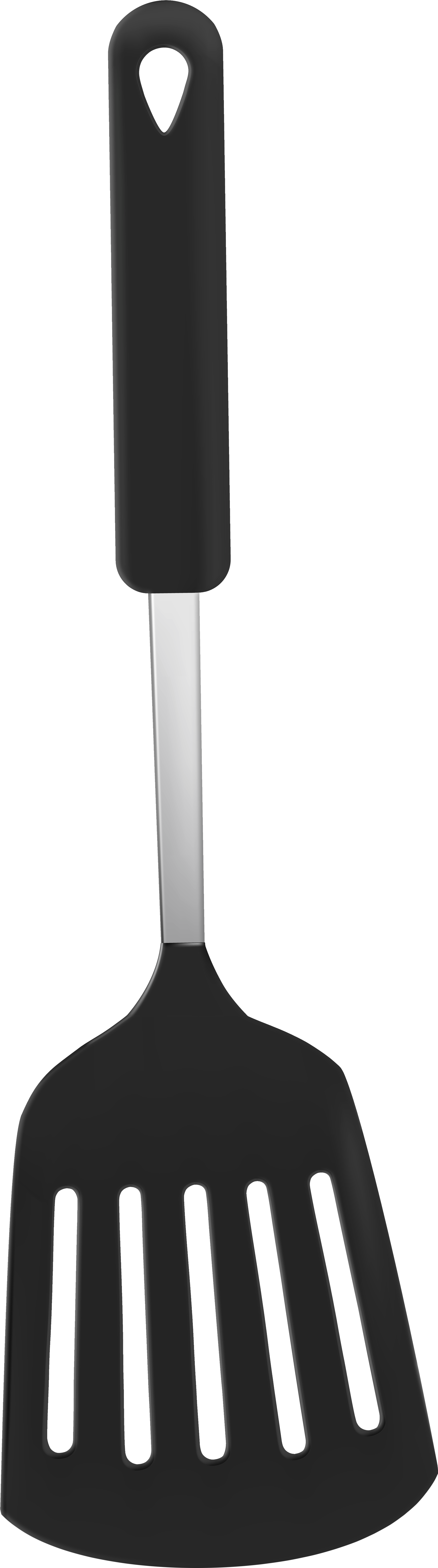 Black Spatula Png Clip Art - Spatula Clipart (2270x8000)