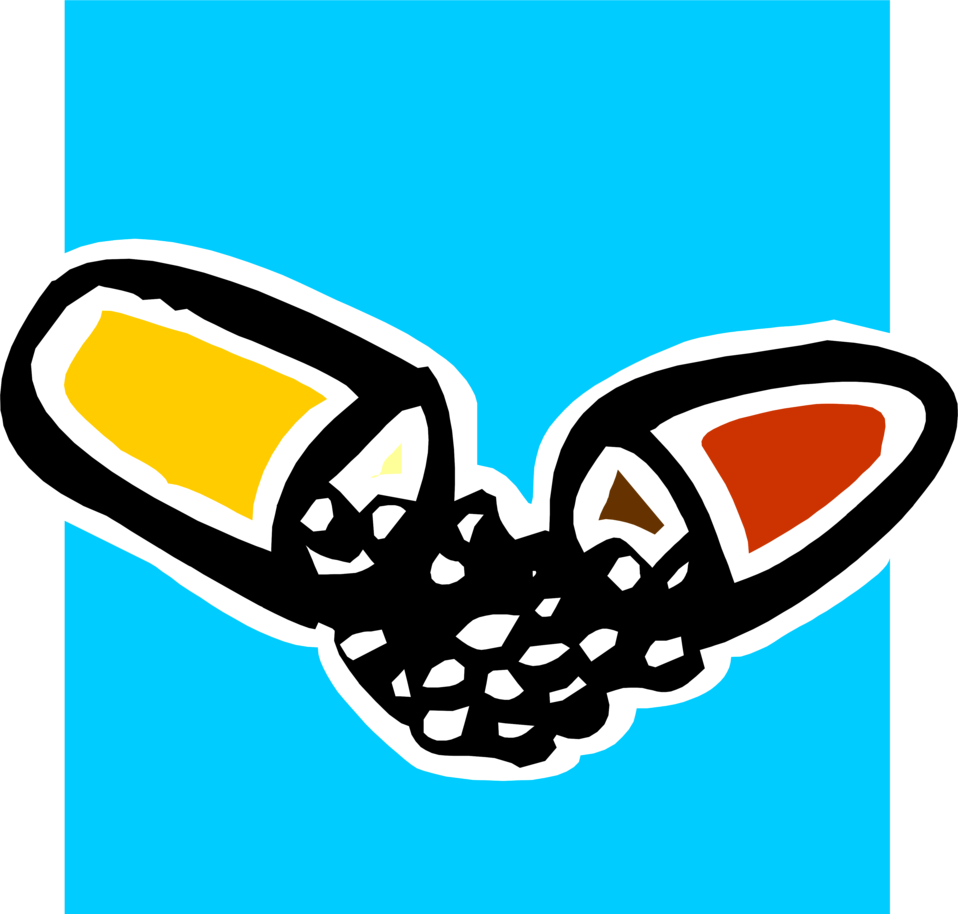 Symmetrel And Brain Damage Symmetrel And Package Insert - Split Pill (958x914)