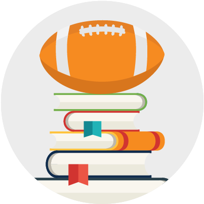 Find Out How College Football Scholarships Work - Circle (412x412)