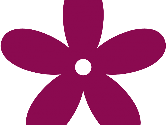 Purple Rose Clipart Valentine Rose - Orange Flower Clip Art (640x480)