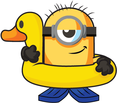 Clipart Stuart Transparent Banana Minion Pictures Png - Despicable Me Mineez Vacation (480x480)
