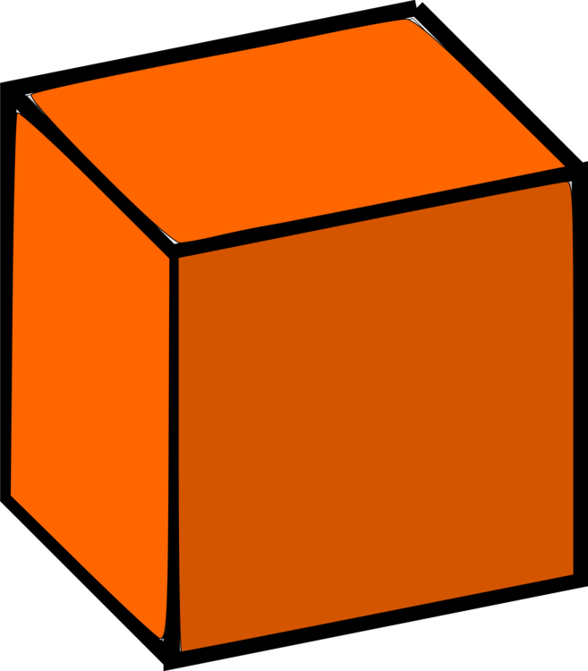 3d Tetris Jigsaw Puzzles Video Game Three-dimensional - Orange Cube Png (657x750)