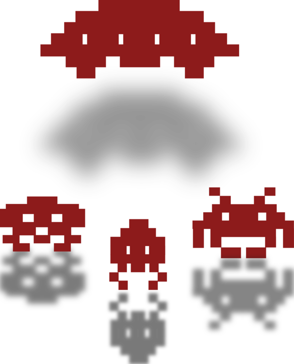 Space Invaders Extreme 2 Video Games Arcade Game - Introduction To All Atari Produced Atari 2600 Games (606x750)