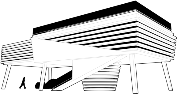 Architecture Building House Download - 2 Punkt Perspektive Haus (611x340)