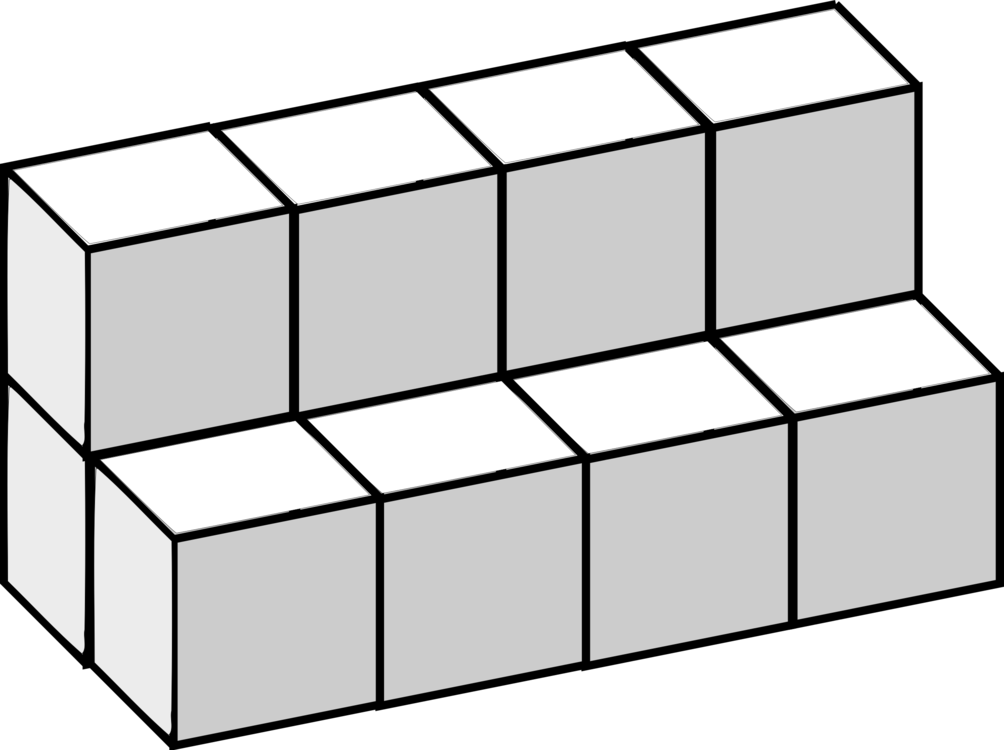 Tetris Rubik's Cube Three-dimensional Space Puzzle - 3d Cube Rectangle Block (1004x750)