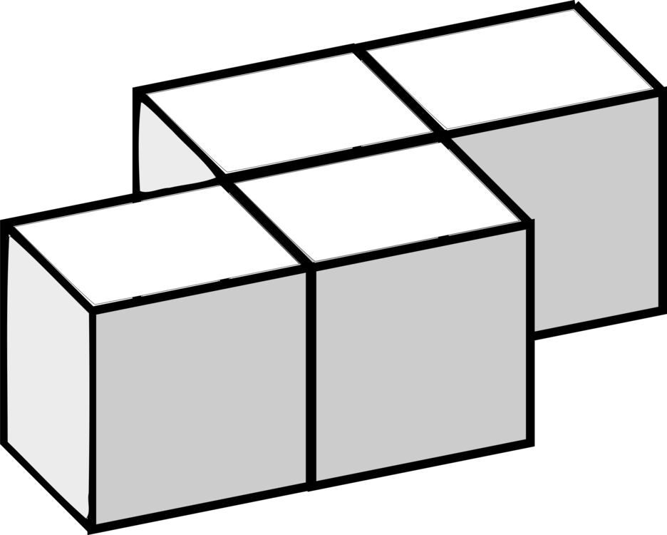 Promoworx Ltd Three-dimensional Space Tetris Cube Line - Transparent 3d Tetris Blocks (936x750)