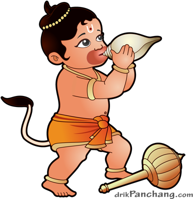 Collection Of Free Clip Art - Bal Hanuman (400x400)