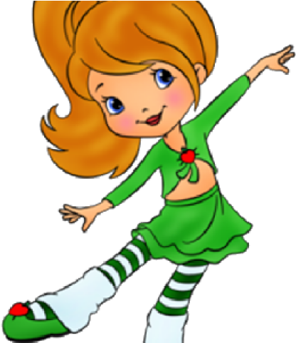 Strawberry Clipart Lemon - Strawberry Shortcake Green Character (640x480)