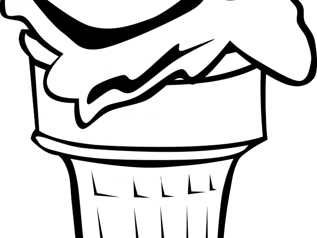 Cone Clipart Ice Ceam - Clip Art Ice Cream Cone Transparent (640x480)