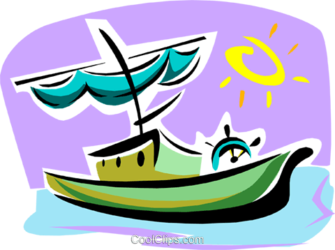 Sailing Ship Royalty Free Vector Clip Art Illustration - Sailing Ship Royalty Free Vector Clip Art Illustration (480x358)