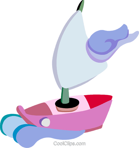 Sailboats Royalty Free Vector Clip Art Illustration - Sailboats Royalty Free Vector Clip Art Illustration (453x480)