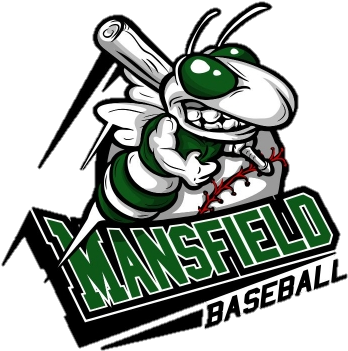 Jpg Black And White Stock Baseball Clip Youth - Mansfield Youth Baseball (500x400)