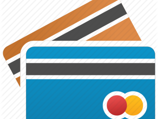 Mastercard Clipart Bank Card - 2 Credit Cards Icon (640x480)