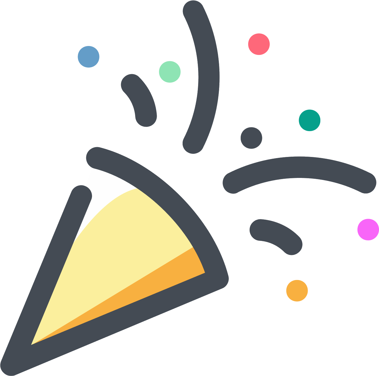 Icon Free Download Png - Konfetti Icon (1600x1600)