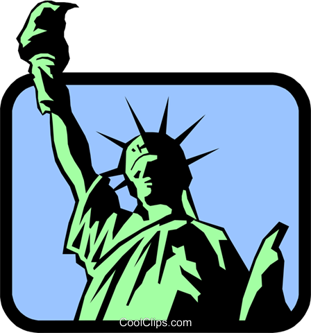 Statue Of Liberty Royalty Free Vector Clip Art Illustration - Best Kept Secret In America (448x480)