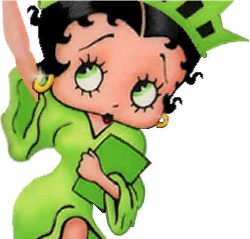 Statue Of Liberty Clipart Lady Liberty - Betty Boop Statue Liberty (640x480)