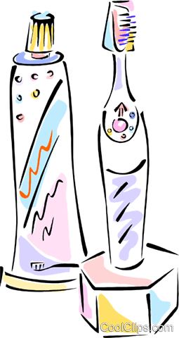 Toothbrush, Toothpaste Royalty Free Vector Clip Art - Toothbrush (255x480)