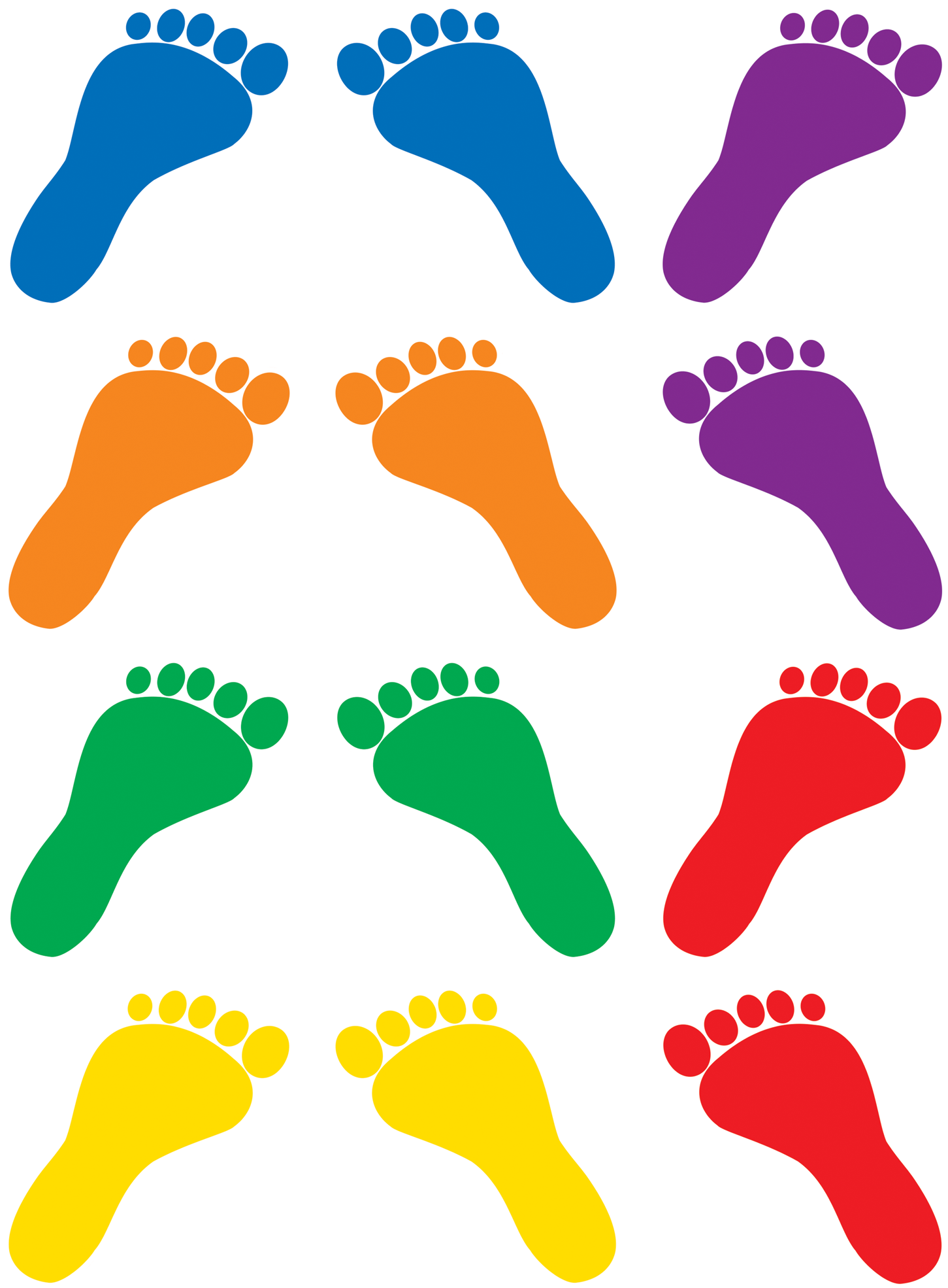 Footprints Mini Accents - Mini Footprints (1500x2000)