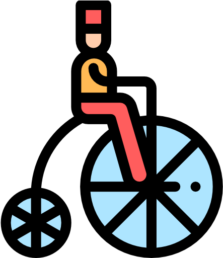 Penny-farthing Free Icon - Horse Drawn Carriage Silhouette (512x513)