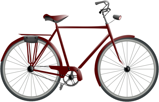 Bicycle Frames Cycling Bicycle Wheels City Bicycle - Vintage Bicycle Clip Art (528x340)