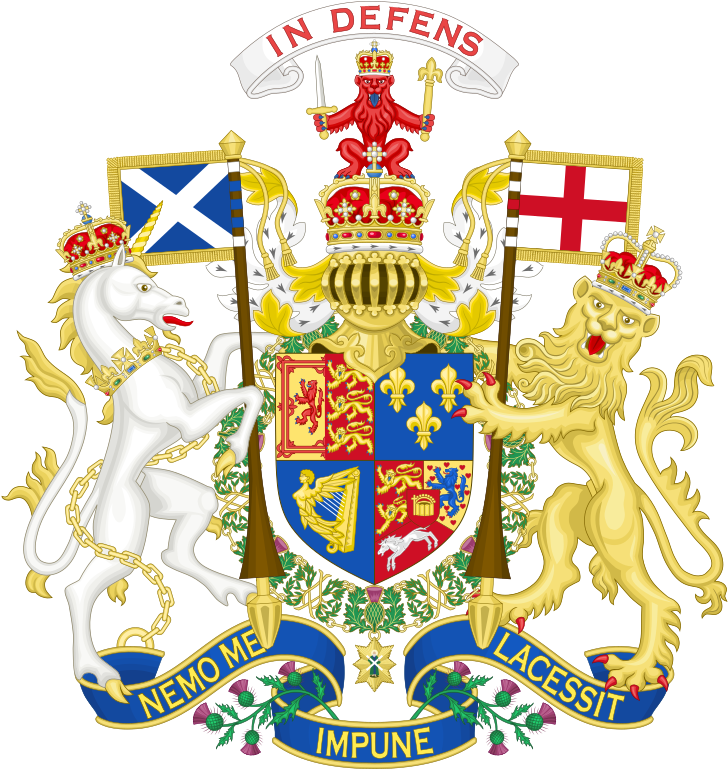 George Frederick Ernest Albert - Kingdom Of Scotland Coat Of Arms (753x768)