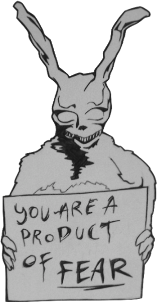 Dd - Donnie Darko Mask Transparent (357x630)