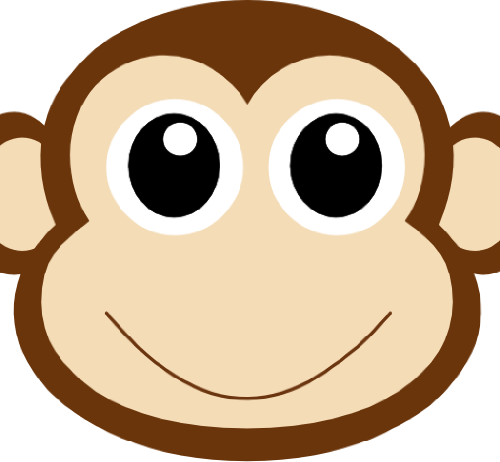 Monkey Face Clipart 19 Monkey Face Png Transparent - Cute Monkey Head Clipart (1024x1024)