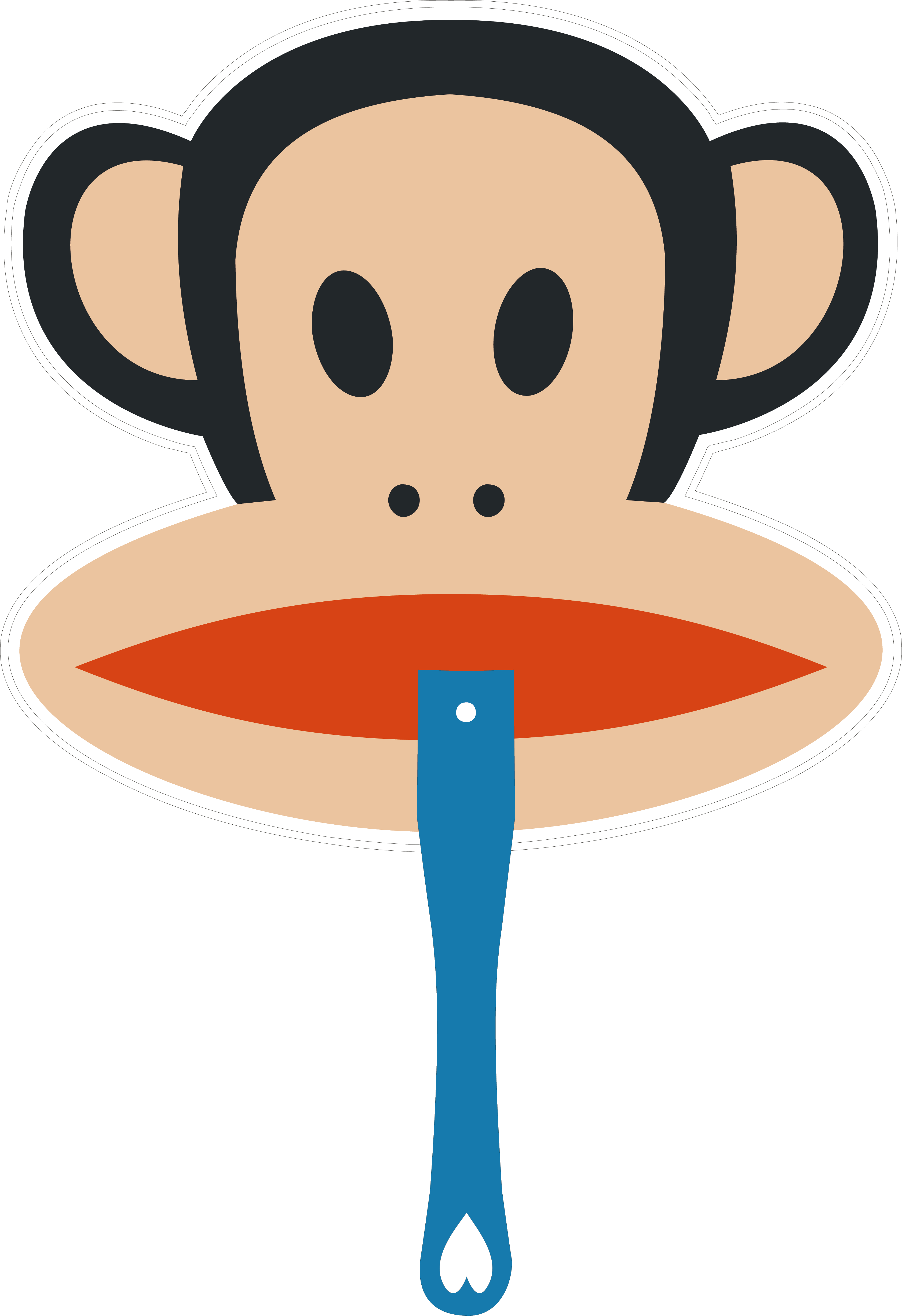 Paul Frank Industries Julius - Paul Frank Monkey (3361x4904)