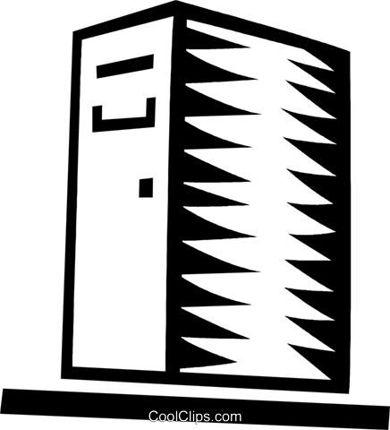 Central Processing Unit Royalty Free Vector Clip Art - Central Processing Unit Royalty Free Vector Clip Art (436x480)