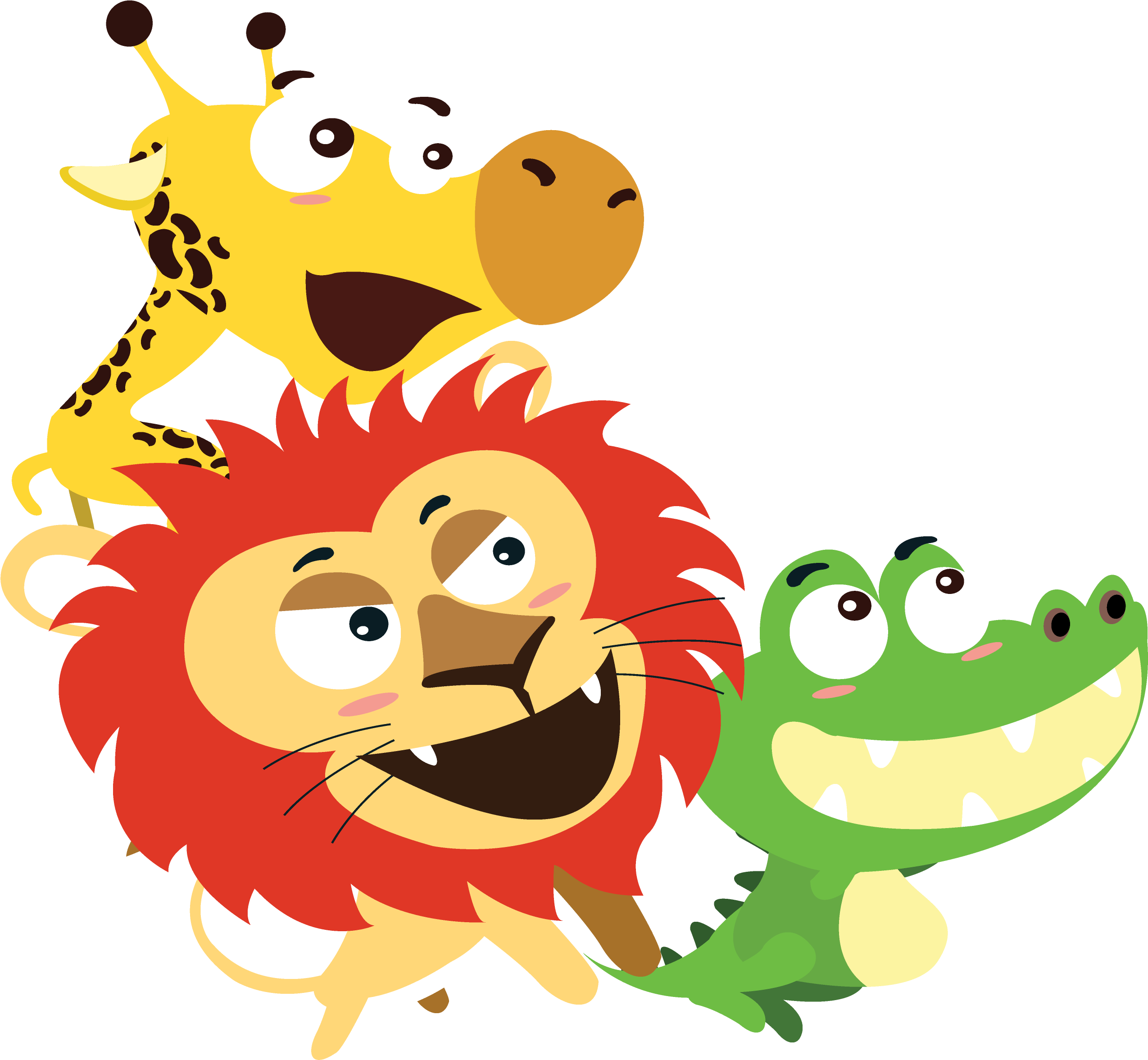 Teachers Are Ready To Lead Their Zoologist Into Their - Cartoon (2584x2387)