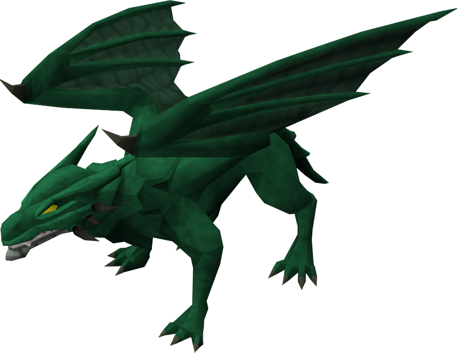The Runescape Wiki - Rs3 Blue Dragon (929x718)