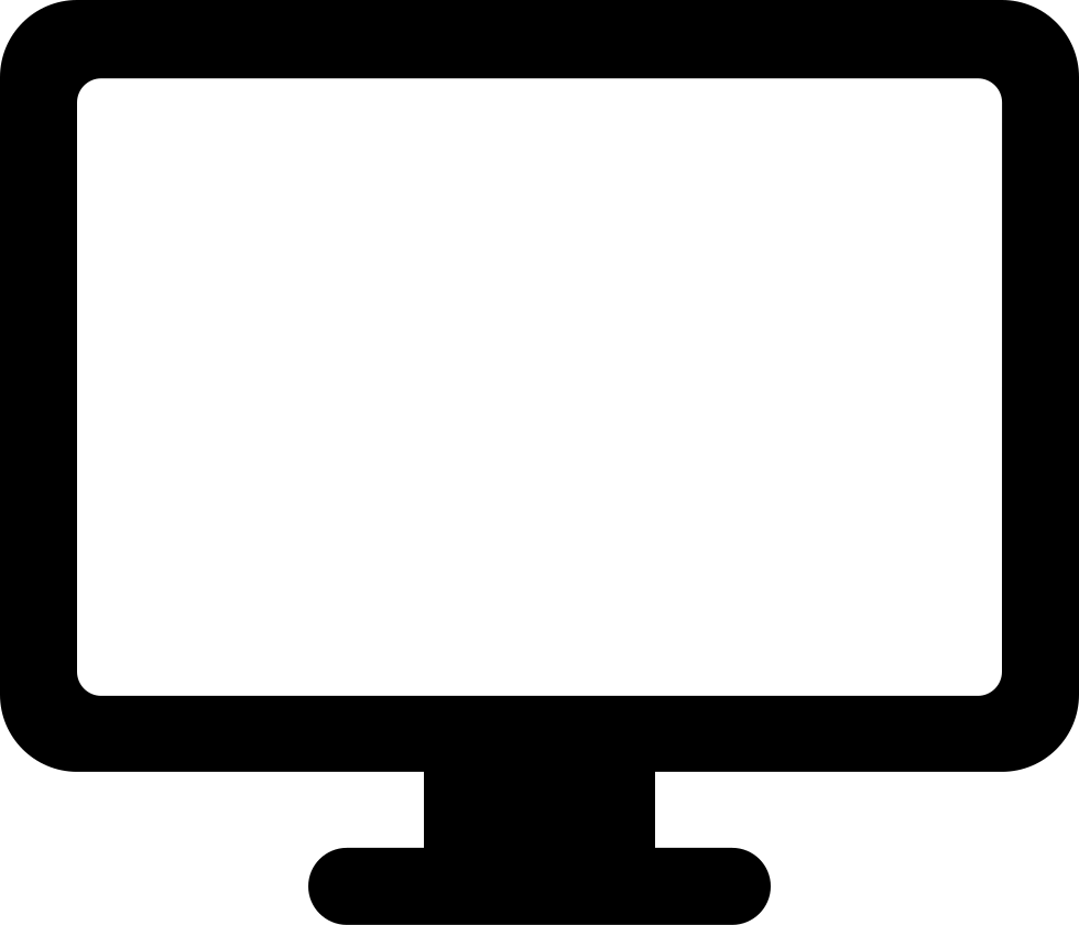 Desktop Icon Png Clipart Computer Icons Computer Monitors - Desktop Vector Icon Png (980x840)